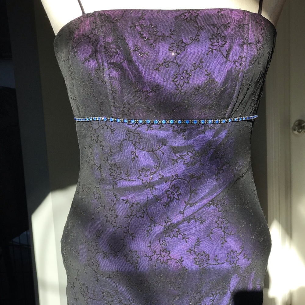 Blondie Nights by Jaslene formal dark blue dress 5